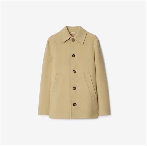 burberry cotton wool jacket flax